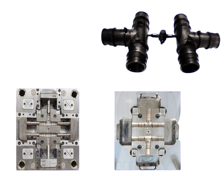 PPSU TEE FITTING MOULD ФОРМА ДЛЯ ТРОЙНИКА PPSU