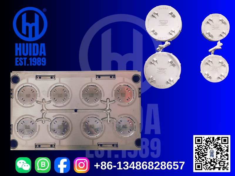 Пресс-форма с винтовой крышкой из ПВХ