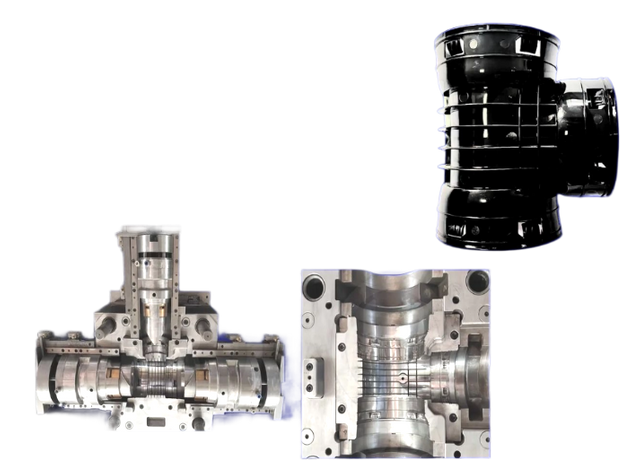 ФИТИНГ ДЛЯ ГОФРИРОВАННЫХ ТРУБ HDPE