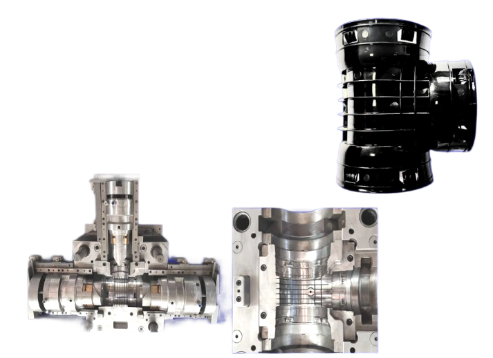 ФИТИНГ ДЛЯ ГОФРИРОВАННЫХ ТРУБ HDPE