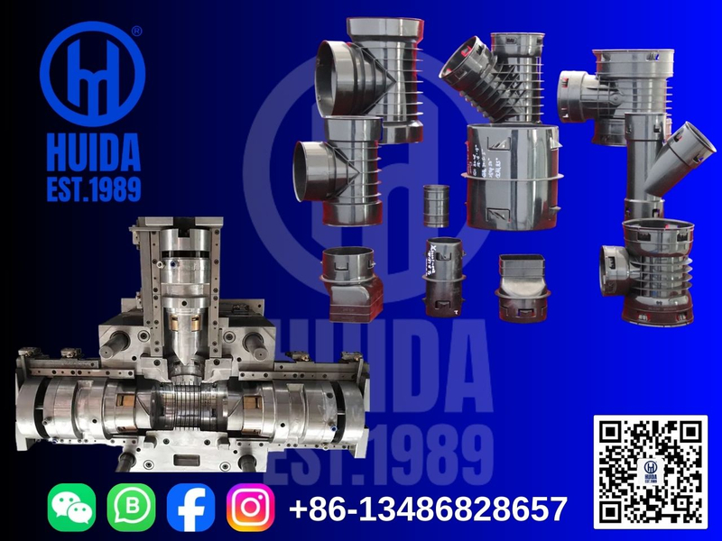 Пресс-форма для резьбы силового кабеля из ПЭ/ПП