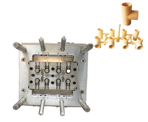 ФОРМА ДЛЯ ПЛАСТИКОВОГО ТРОЙНИКА ХПВХ