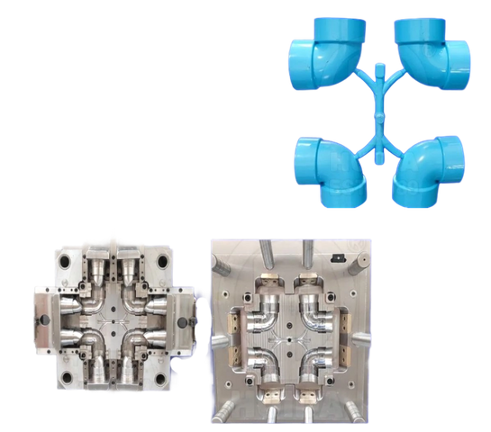 ФИТИНГ ELB0W 90° из ПВХ