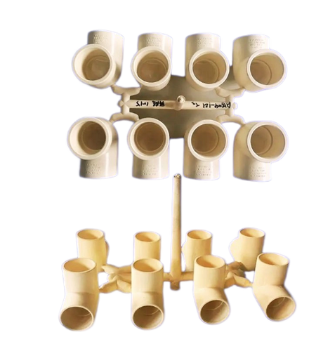 ПЛАСТИКОВОЕ КОЛЕНО ХПВХ 90° ФИТИНГ ФОРМА