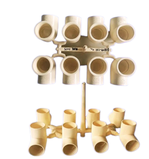 ПЛАСТИКОВОЕ КОЛЕНО ХПВХ 90° ФИТИНГ ФОРМА
