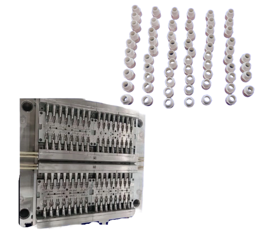 ФОРМА-АДАПТЕР С НАРУЖНОЙ РЕЗЬБОЙ из ПВХ, 64 ПОЛОСТИ