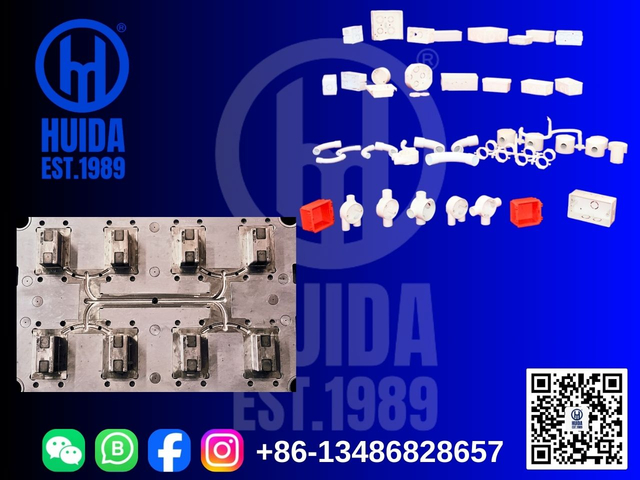 Пресс-форма для кабелепровода из ПВХ