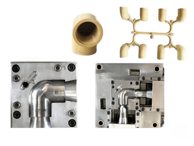 ФИТИНГ ХПВХ, ПЛАСТИКОВАЯ ВНУТРЕННЯЯ КОЛЕНО 90°