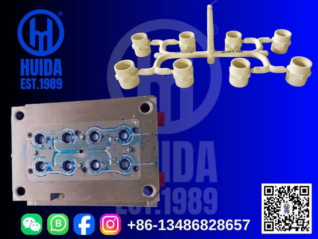 Пресс-форма для фитингов из ХПВХ, пластиковый женский адаптер