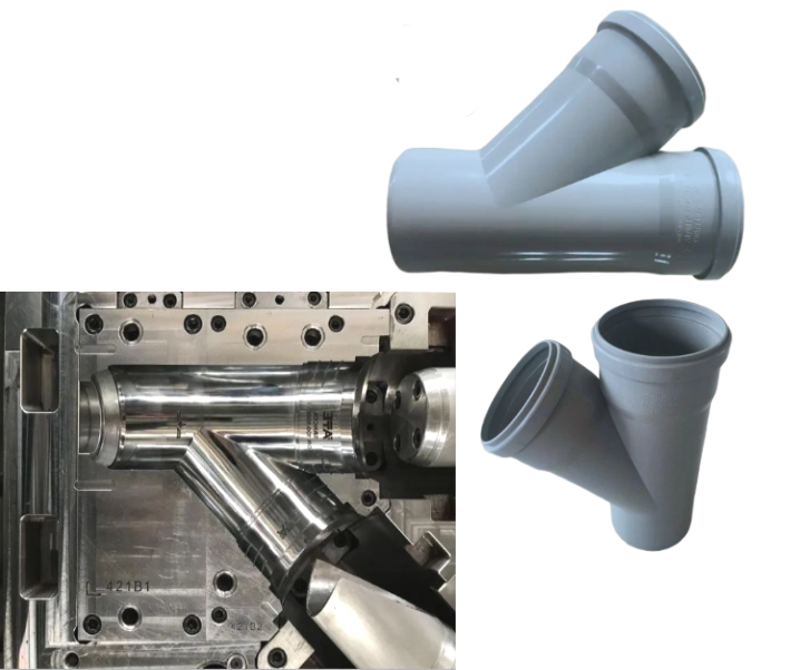 ФОРМА ДЛЯ РАЗБОРНОГО ФИТИНГА PP Y TEE