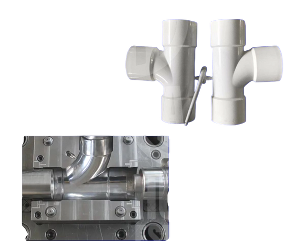 ФИТИНГ ТРОЙНИКА ДЛЯ КАНАЛИЗАЦИИ ПВХ